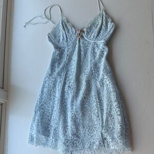 For love and lemons lace slip dress